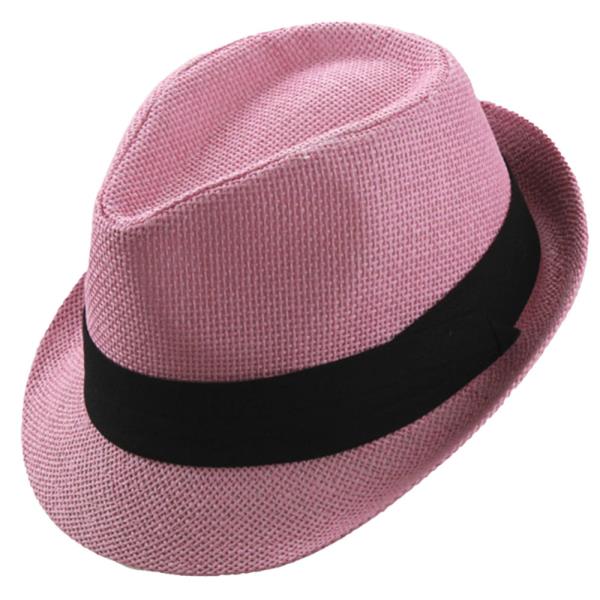 STYLISH FASHION WOVEN FEDORA
