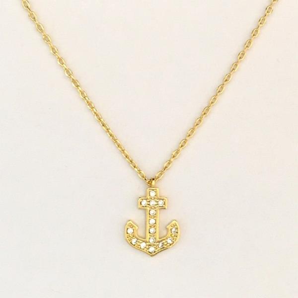 ANCHOR CHARM NECKLACE