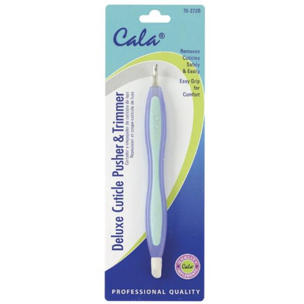 CUTICLE CARE DELUXE CUTICLE PUSHER AND TRIMMER (12 UNITS)