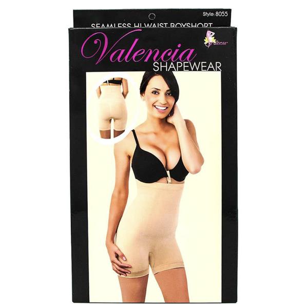 VALENCIA SEAMLESS HI WAIST BOYSHORT SHAPEWEAR