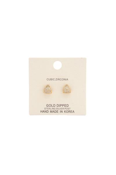 Dainty Curve Teardrop Earring