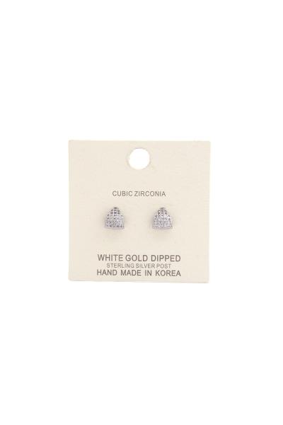 Dainty Curve Teardrop Earring