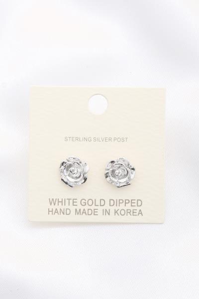 Rose Stud Earring
