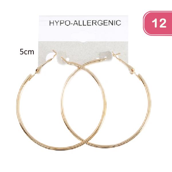 Hoop Earring 12 Units