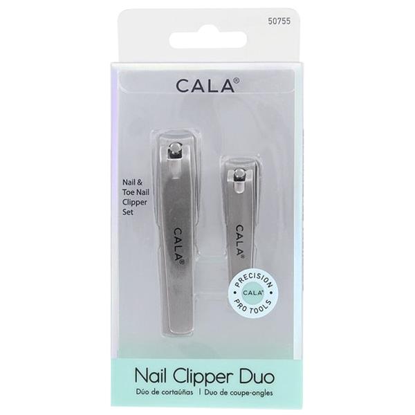 Cala Nail Clipper Duo - Silver