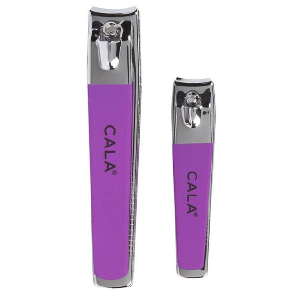 SOFT TOUCH NAIL CLIPPER DUO (ORCHID)