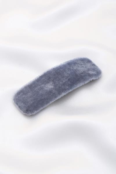 VELVET RECTANGLE HAIR PIN