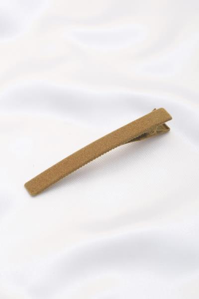 LONG BAR VELBET HAIR CLIP