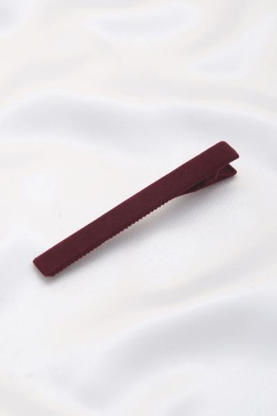 Long Bar Velvet Hair Clip