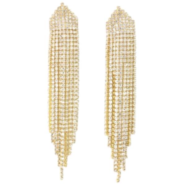 Rhinestone Dangle Earring