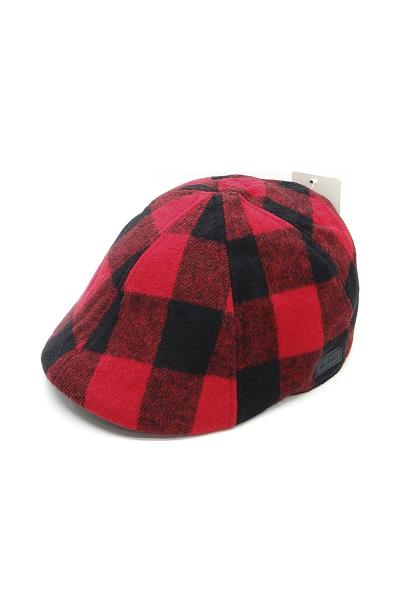 CHECKERED DUCK DESIGN MENS CAP