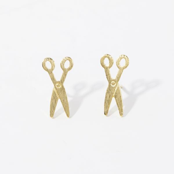 SCISSORS STUD EARRING