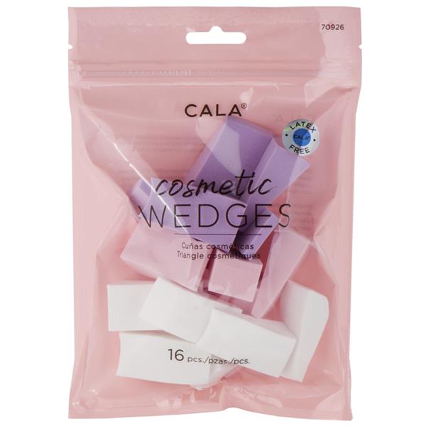 CALA COSMETIC WEDGES (16 PCS / PK) (12 UNITS)