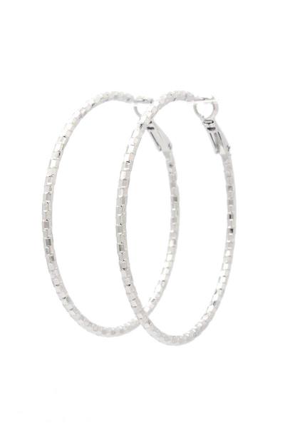 SODAJO METAL HOOP EARRING