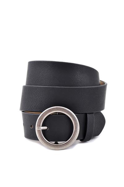 ROUND BUCKLE BELT