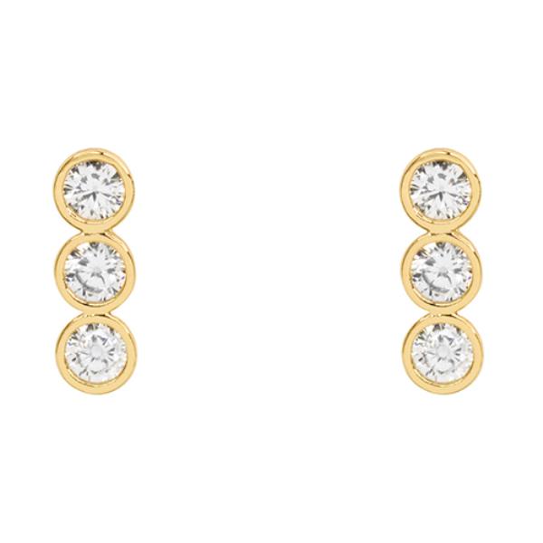 SECRET BOX Mini Stone Stud Earring