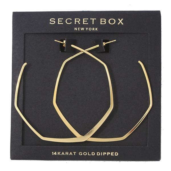HEXAGON SHAPE EARRING