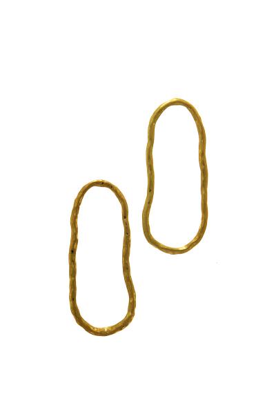 Modern Fashion Bended Hoop Earring