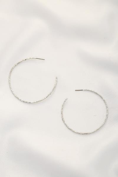 OPEN HOOP EARRING