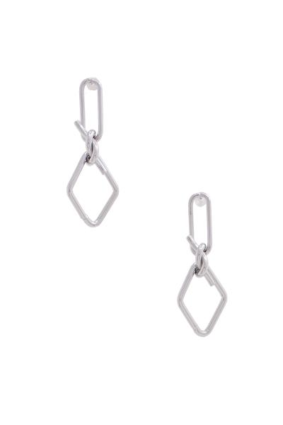 SODAJO Rhombus Metal Earring