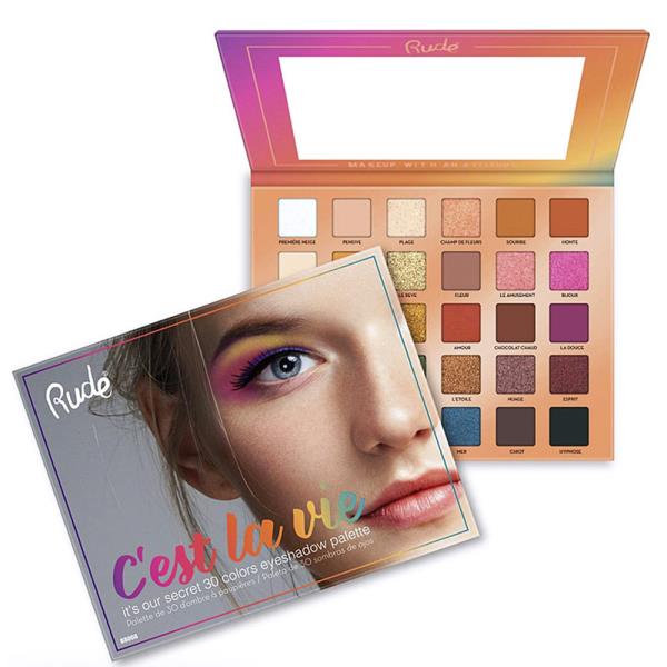 RUDE COSMETICS C est La Vie - 30 Eyeshadow Palette