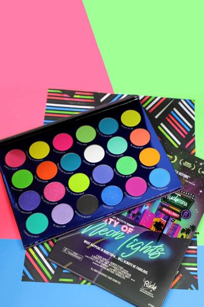 City of Neon Lights - 24 Vibrant Pigment & Eyeshadow Palette