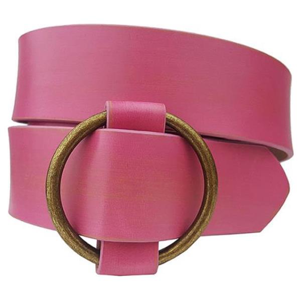 DESIGNER RUSTIC RING BUCKLE BELT
