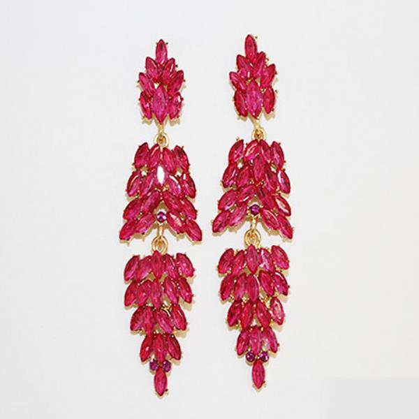 Rhinestone Dangle Earring