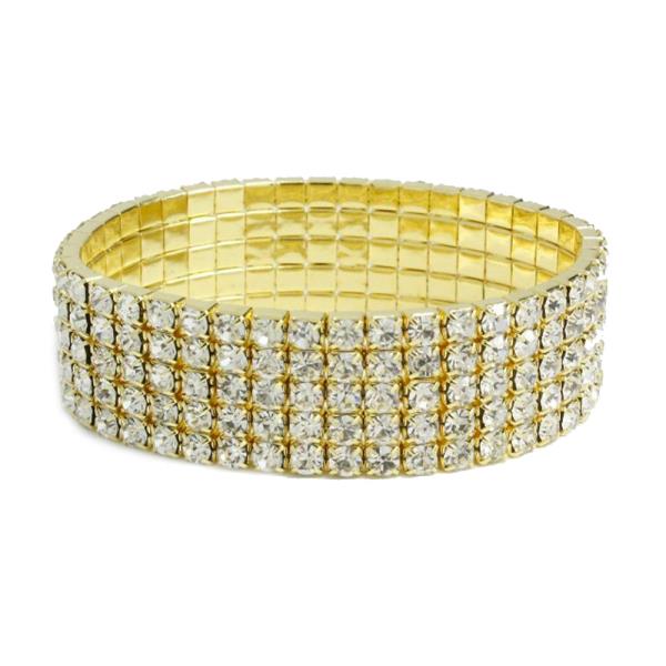 RHINESTONE STRETCH BRACELET