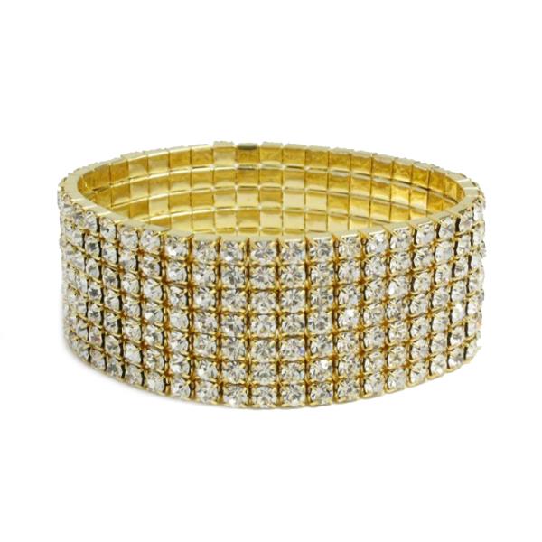 Rhinestone Stretch Bracelet