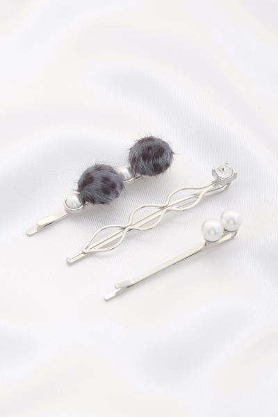 Stylish Pearl Metal Hair Pin