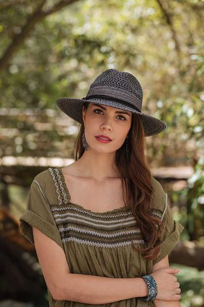 STYLISH TOYO POLYESTER CALASSIN PANAMA FEDORA HAT