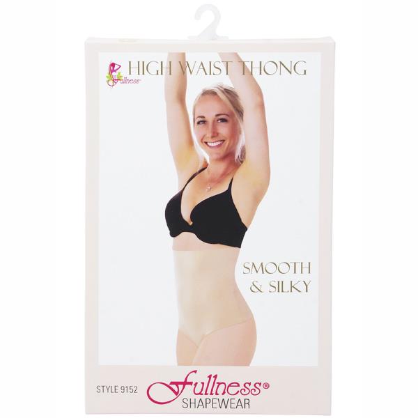 High Waist Thong Smooth and Silky