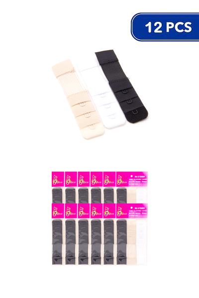 3 PC SHAPE BRA EXTENDER 12 UNITS