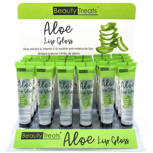 ALOE EXTRACT & VITAMIN E TO SOOTHE AND MOISTURIZE LIPS (24 UNITS)