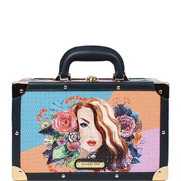 Nicole Lee GEMMA PRINTED COSMETIC CASE BAG