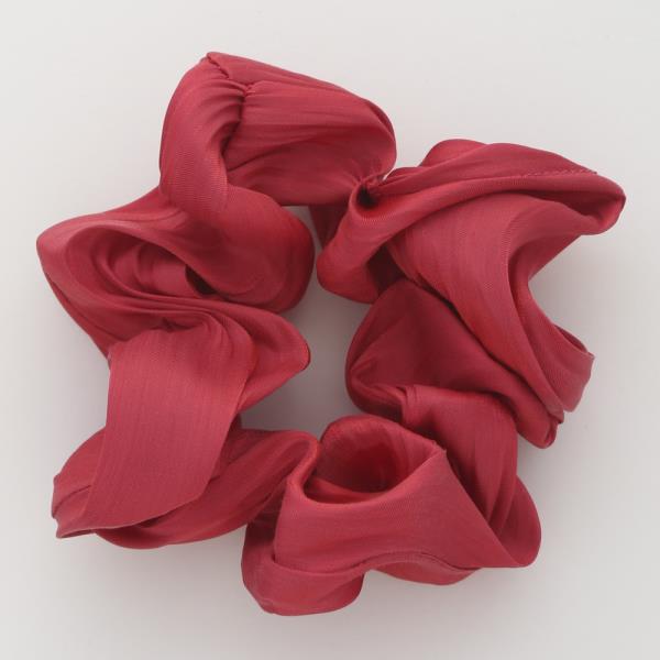RUFFLE HAIR SCRUNCHIE