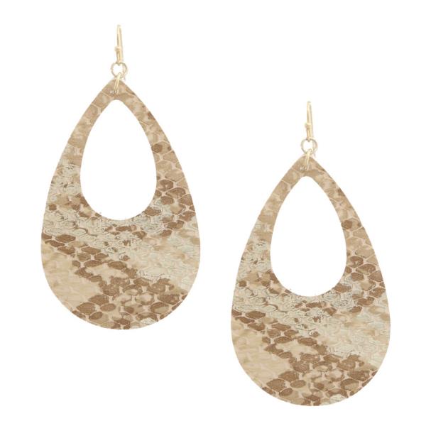 Teardrop Dangle Earring