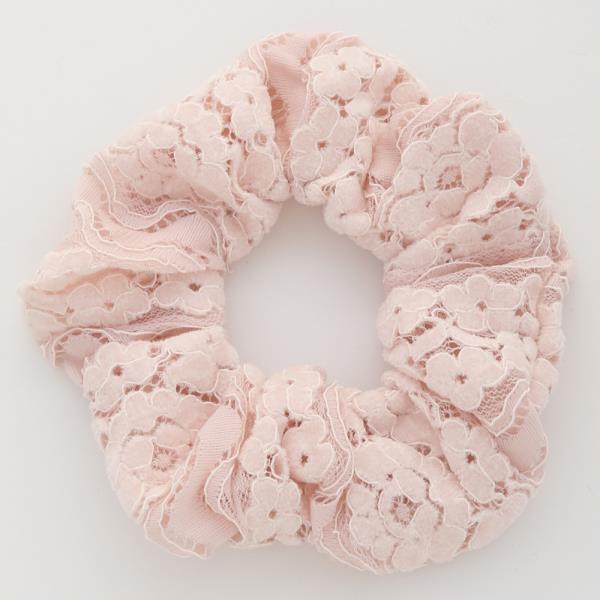FLOWER PATTERN HAIR SCRUNCHIE