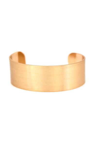 Metal Open Cuff Bracelet