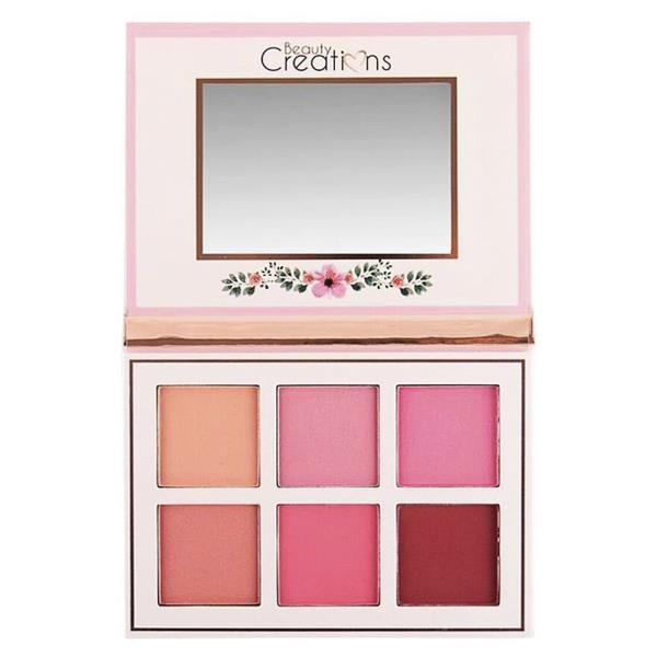 12 PCS. FLORAL BLOOM BLUSH PALETTE