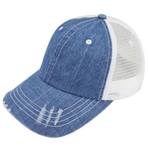 DENIM BASEBALL CAP