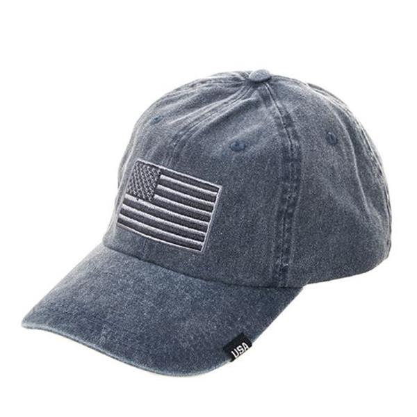 AMERICAN USA FLAG CENTER STITCHED CAP HAT