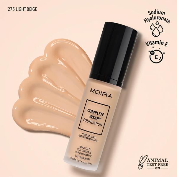 MOIRA BEAUTY COMPLETE WEAR FOUNDATION