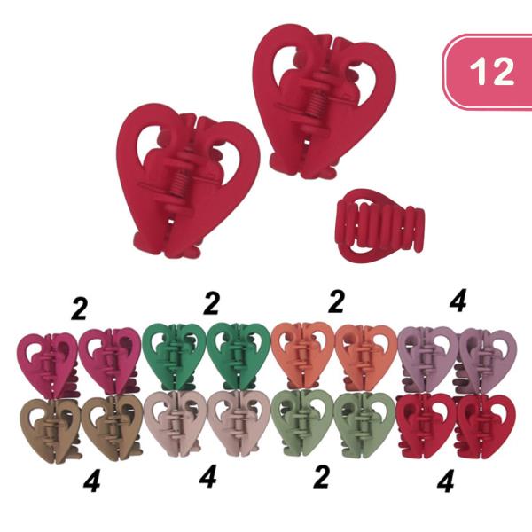 Jaw Hair Clip (12 Units)