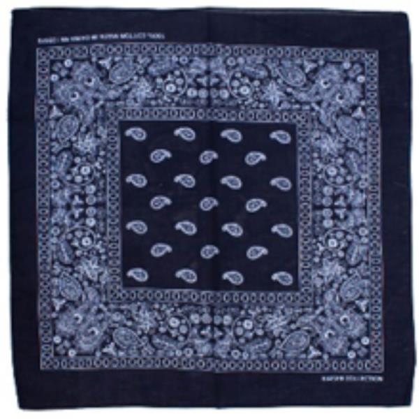 100% COTTON BANDANA (22 X 22 IN)