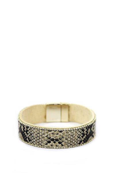 HOT TRENDY SNAKE PATTERN BANGLE