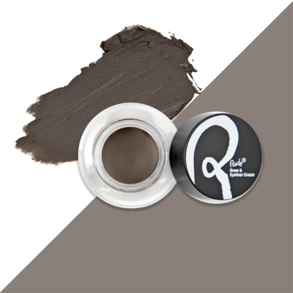RUDE COSMETICS PEEP SHOW BROW AND EYELINER CREAM FIRST TIME