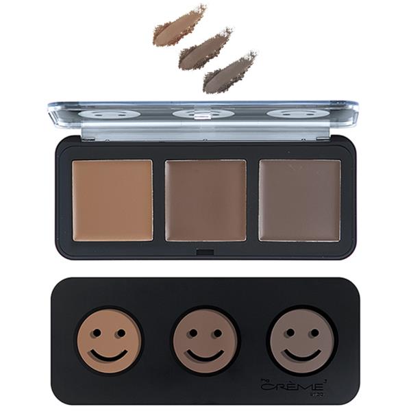 123 Smile Shading Cream Trio Powder Palette