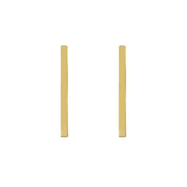 METAL BAR EARRING